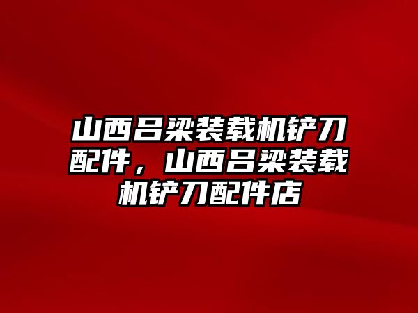 山西呂梁裝載機鏟刀配件，山西呂梁裝載機鏟刀配件店