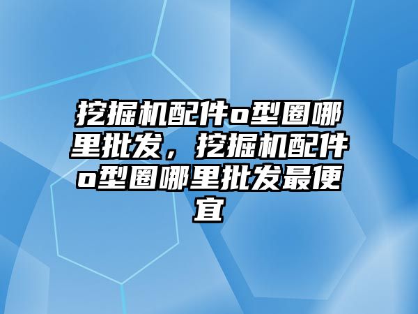 挖掘機配件o型圈哪里批發(fā)，挖掘機配件o型圈哪里批發(fā)最便宜