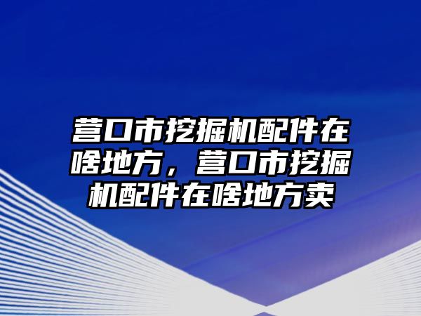 營口市挖掘機配件在啥地方，營口市挖掘機配件在啥地方賣