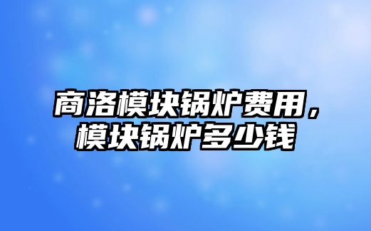 商洛模塊鍋爐費(fèi)用，模塊鍋爐多少錢(qián)