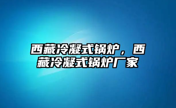 西藏冷凝式鍋爐，西藏冷凝式鍋爐廠家