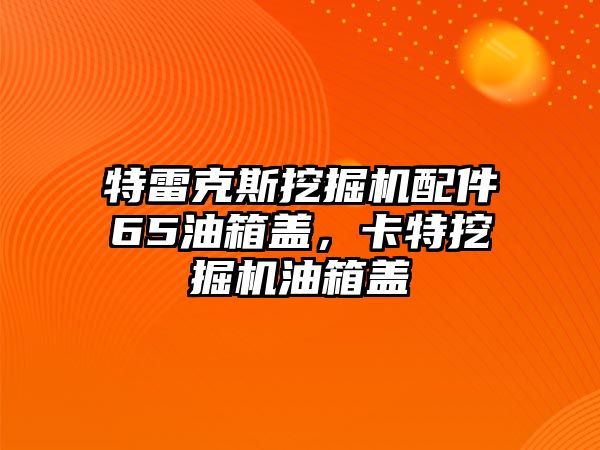 特雷克斯挖掘機配件65油箱蓋，卡特挖掘機油箱蓋