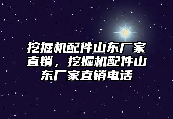 挖掘機配件山東廠家直銷，挖掘機配件山東廠家直銷電話