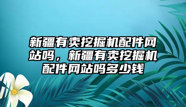 新疆有賣挖掘機(jī)配件網(wǎng)站嗎，新疆有賣挖掘機(jī)配件網(wǎng)站嗎多少錢