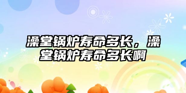 澡堂鍋爐壽命多長，澡堂鍋爐壽命多長啊