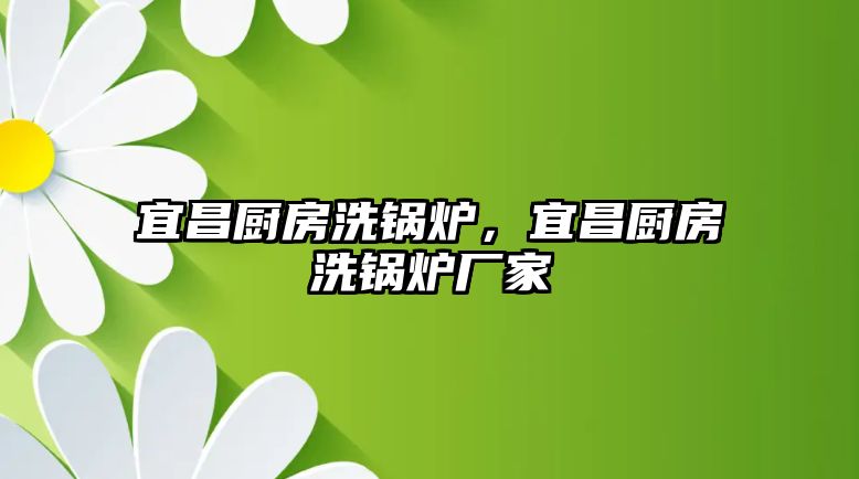 宜昌廚房洗鍋爐，宜昌廚房洗鍋爐廠家