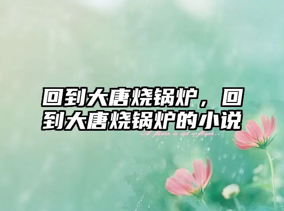 回到大唐燒鍋爐，回到大唐燒鍋爐的小說(shuō)