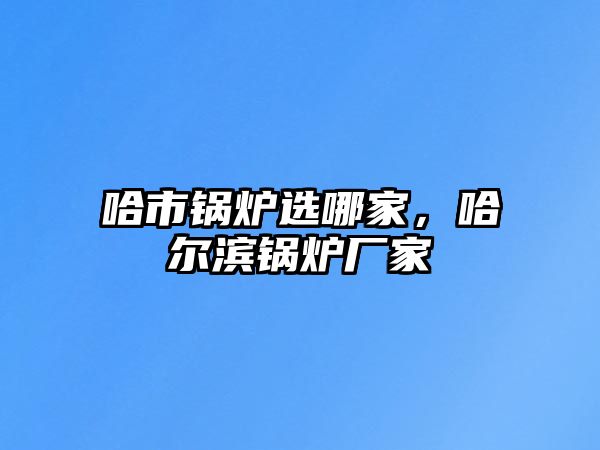 哈市鍋爐選哪家，哈爾濱鍋爐廠家