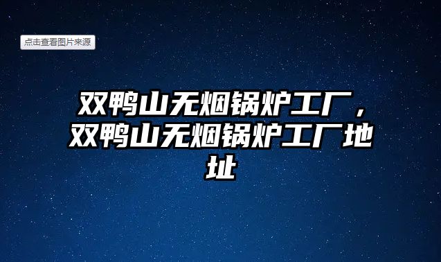 雙鴨山無煙鍋爐工廠，雙鴨山無煙鍋爐工廠地址