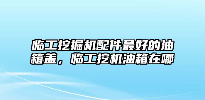 臨工挖掘機(jī)配件最好的油箱蓋，臨工挖機(jī)油箱在哪