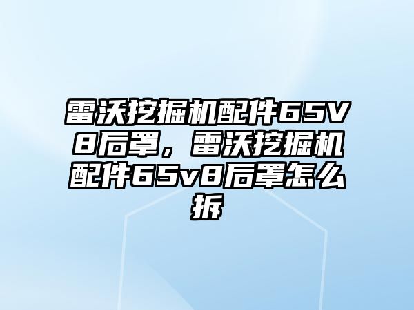 雷沃挖掘機(jī)配件65V8后罩，雷沃挖掘機(jī)配件65v8后罩怎么拆