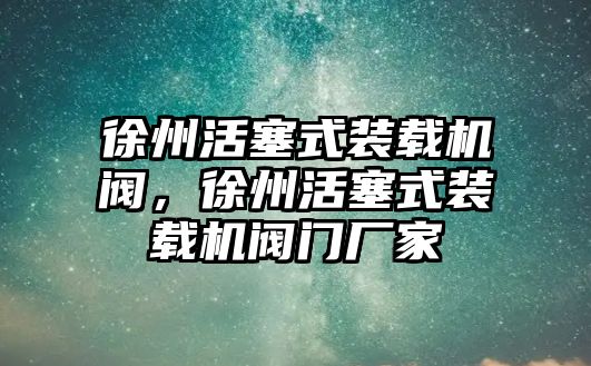 徐州活塞式裝載機(jī)閥，徐州活塞式裝載機(jī)閥門廠家