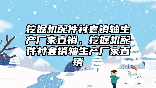 挖掘機配件襯套銷軸生產廠家直銷，挖掘機配件襯套銷軸生產廠家直銷