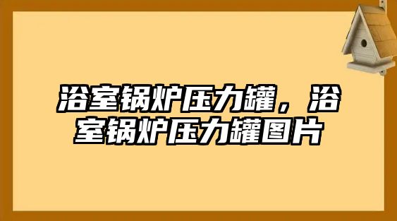 浴室鍋爐壓力罐，浴室鍋爐壓力罐圖片