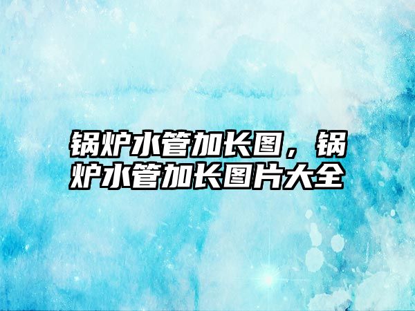 鍋爐水管加長圖，鍋爐水管加長圖片大全